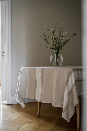 Ernst bordsduk - Natur-vit-beige, 145x300 cm - ERNST