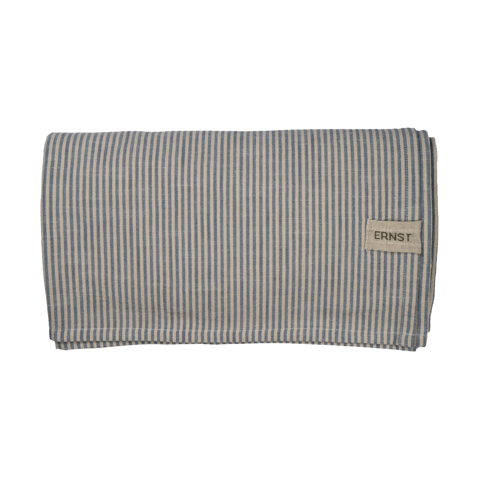 Ernst bordsduk smala ränder 145x300 cm, Blå-vit ERNST