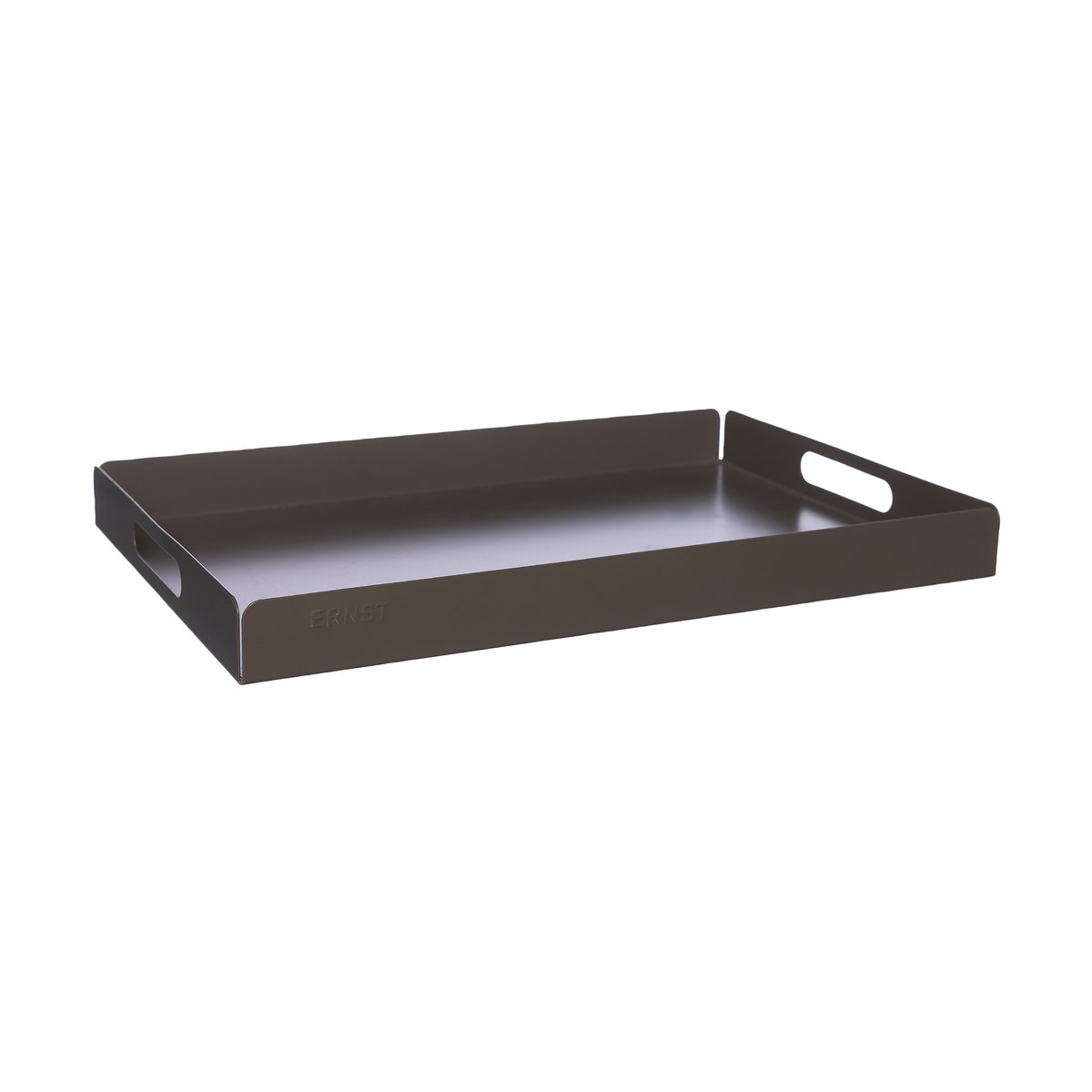 Ernst bricka metall 30x45 cm Mullvad | Skandinavisk Design | Brickor | Brun
