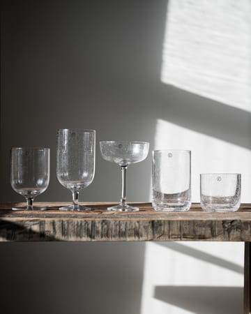 Ernst coupeglas bubbligt glas 20 cl 2-pack - Klar - ERNST