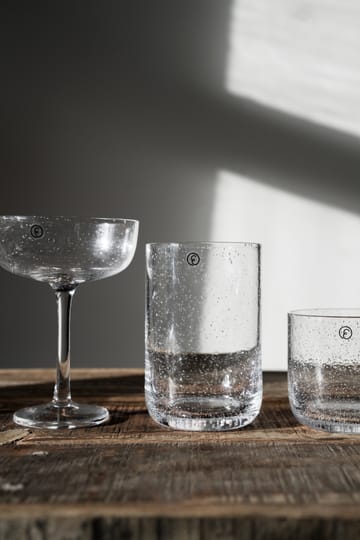 Ernst coupeglas bubbligt glas 20 cl 2-pack - Klar - ERNST