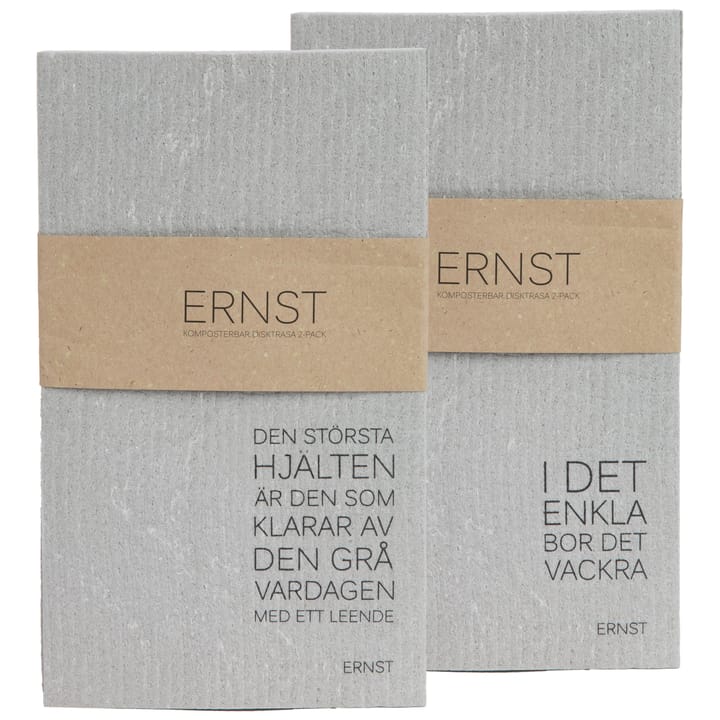 Ernst disktrasa 2-pack - grå - ERNST