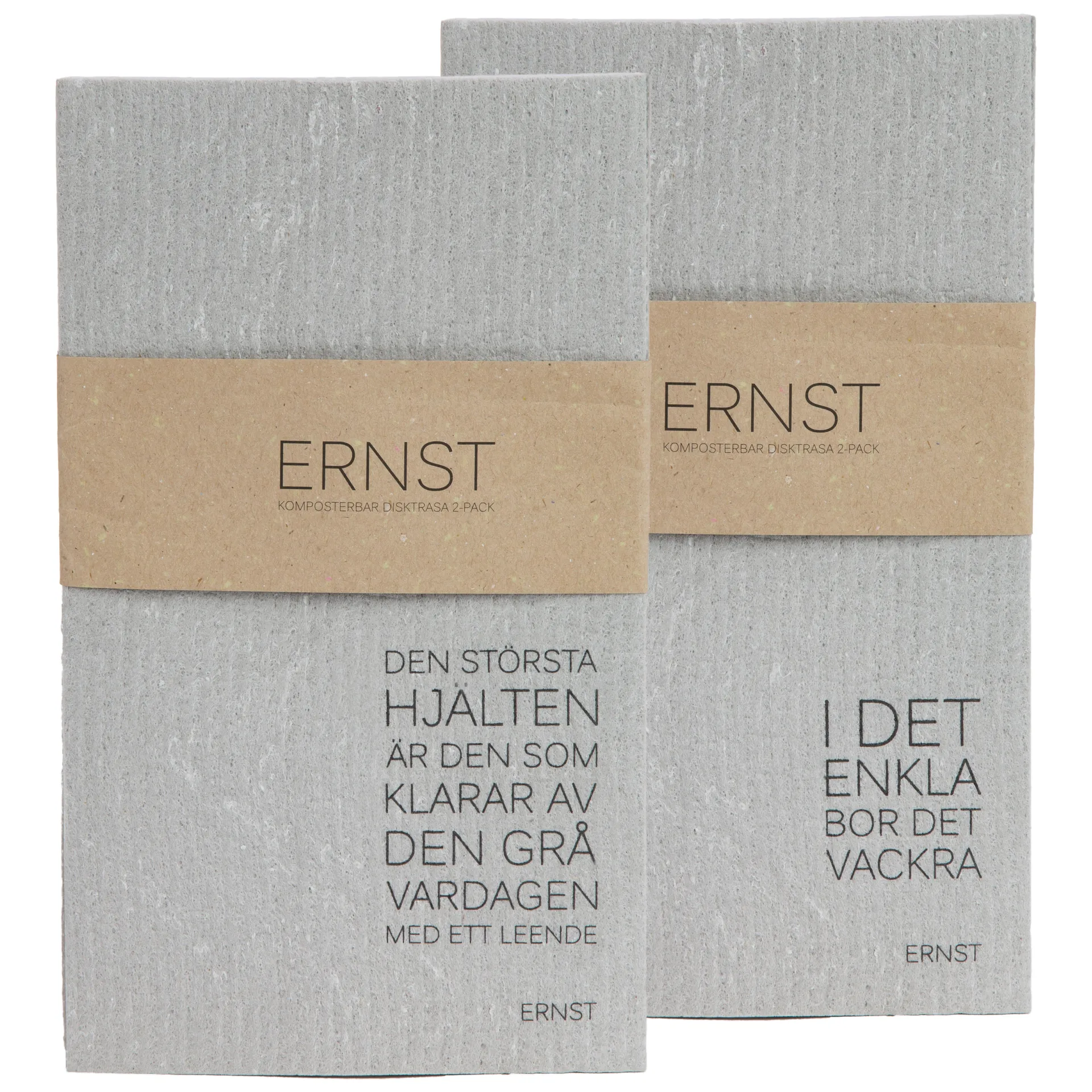 Ernst disktrasa 2-pack, grå ERNST