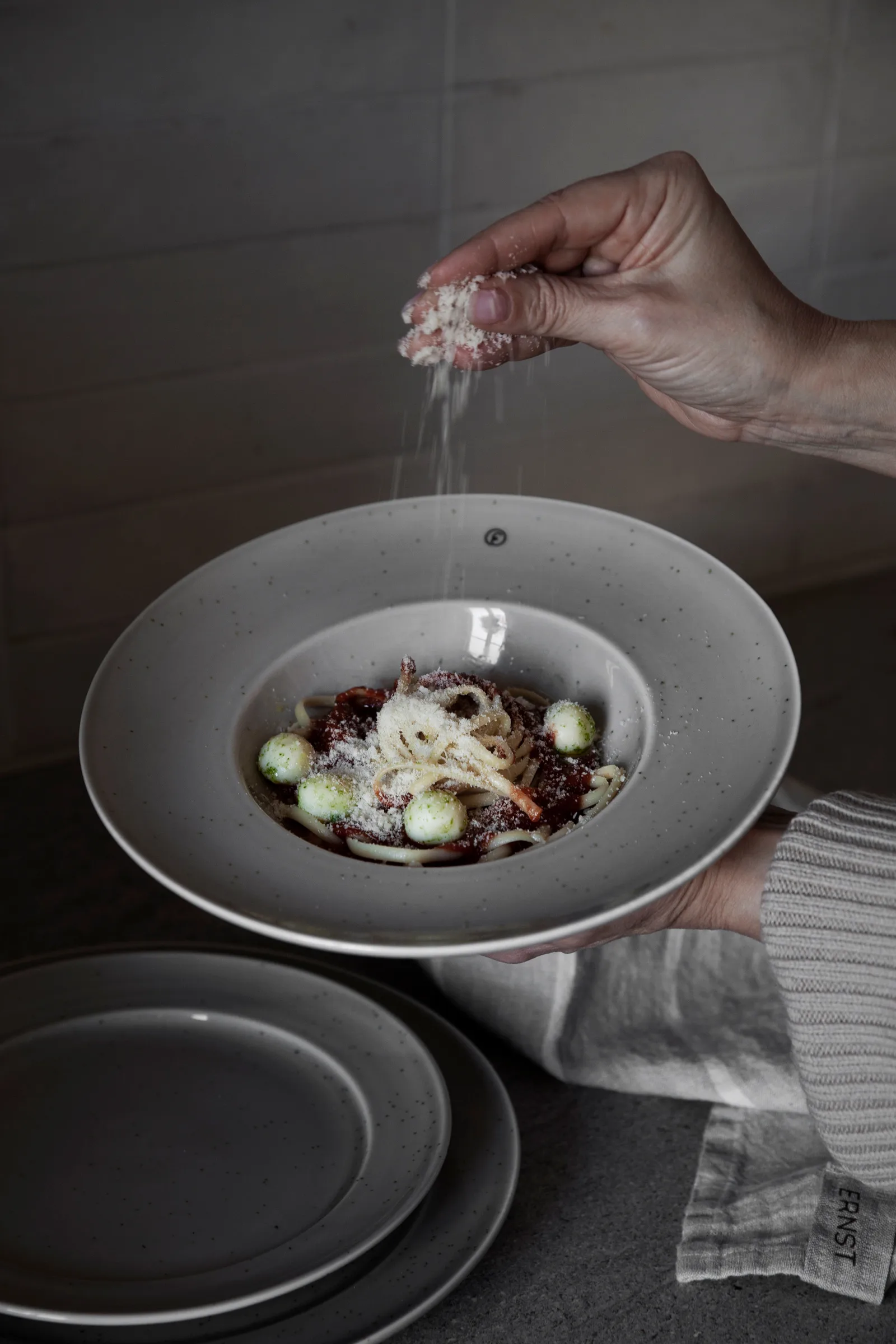 Ernst djup tallrik Ø25 cm, Sand ERNST