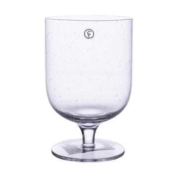Ernst dricksglas på fot bubbligt glas 30 cl 2-pack - Klar - ERNST