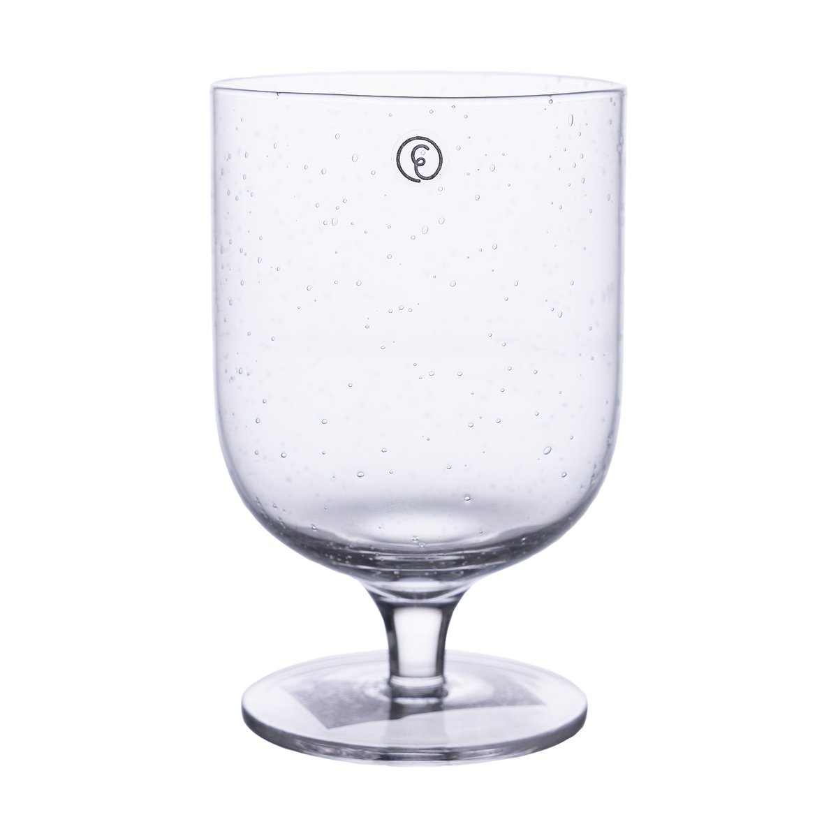 Ernst dricksglas på fot bubbligt glas 30 cl 2-pack Klar