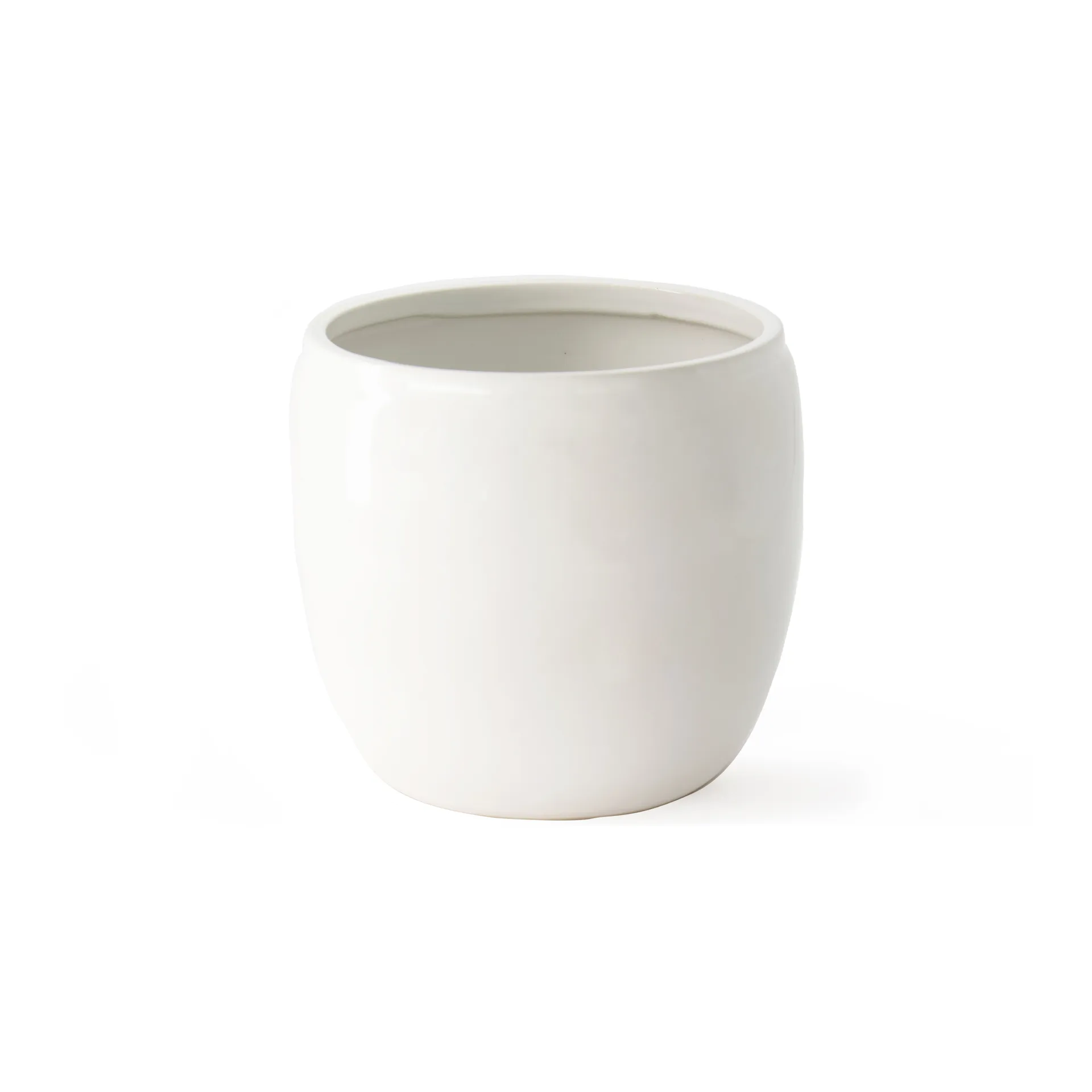 Ernst glaserad kruka Ø14 cm, Vit ERNST