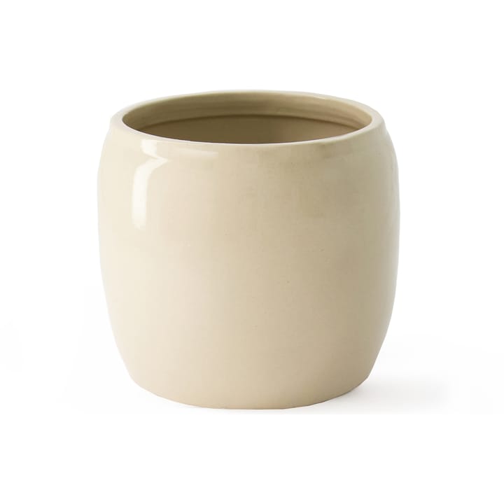 Ernst glaserad kruka Ø17,5 cm, Beige ERNST
