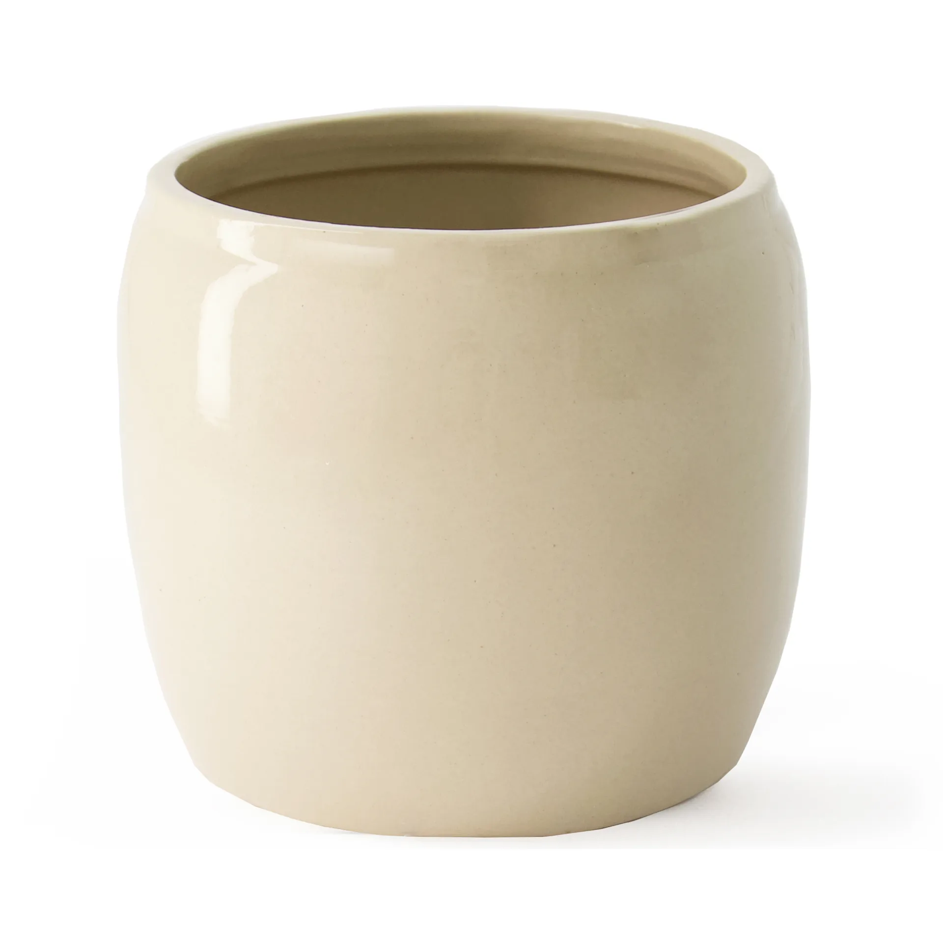 Ernst glaserad kruka Ø19,5 cm, Beige ERNST