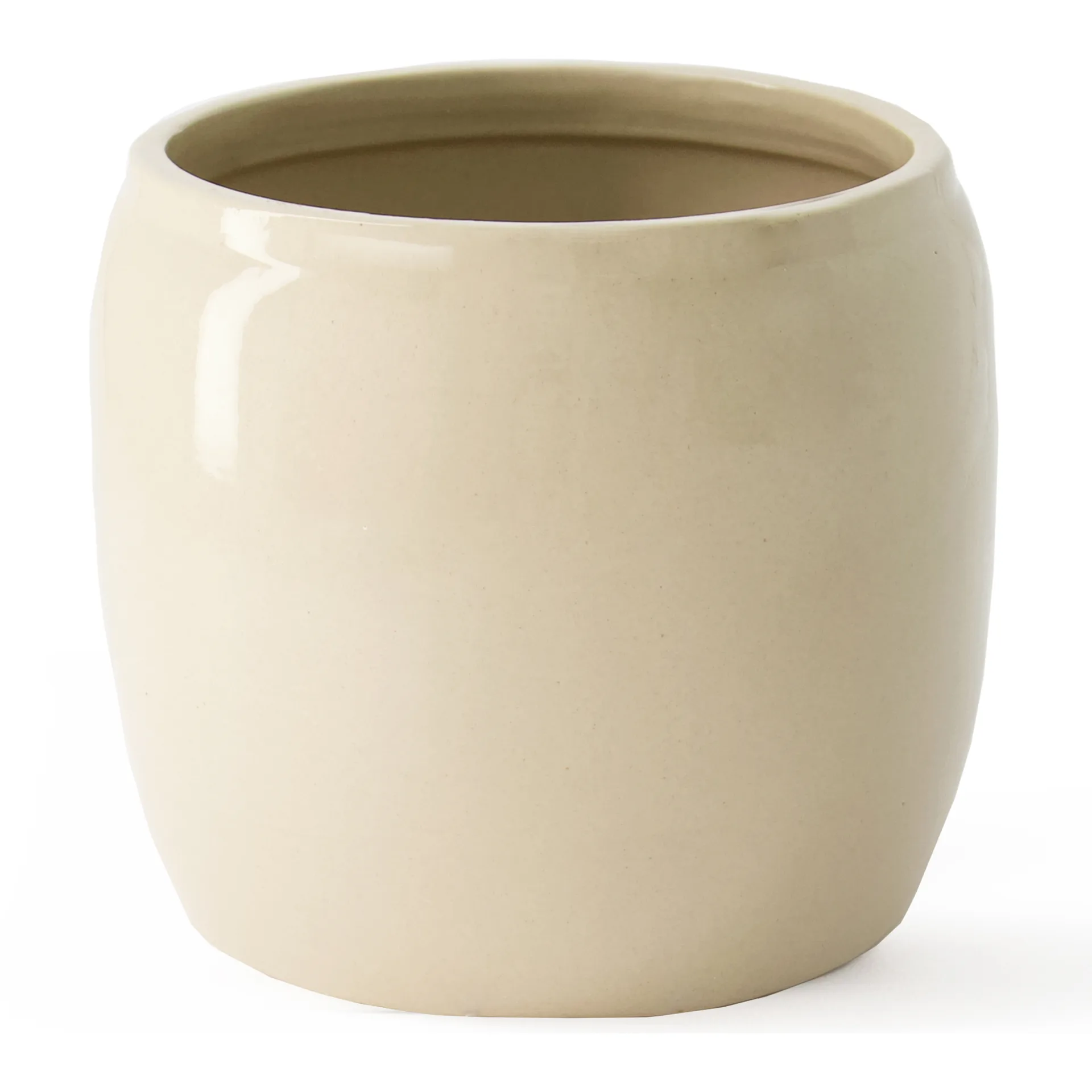 Ernst glaserad kruka Ø22,5 cm, Beige ERNST
