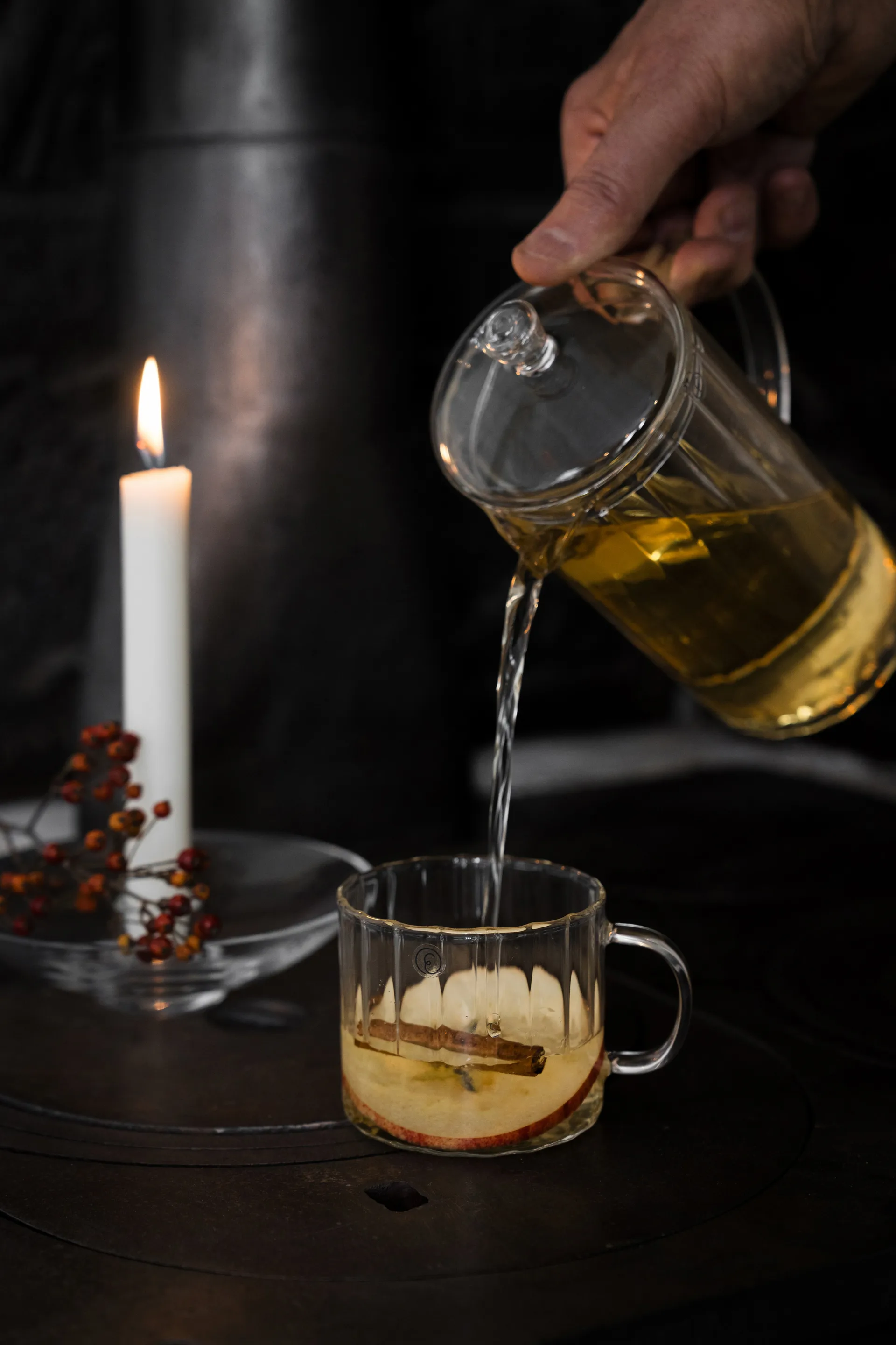 Ernst glasmugg räfflad Ø8 cm, Klar ERNST