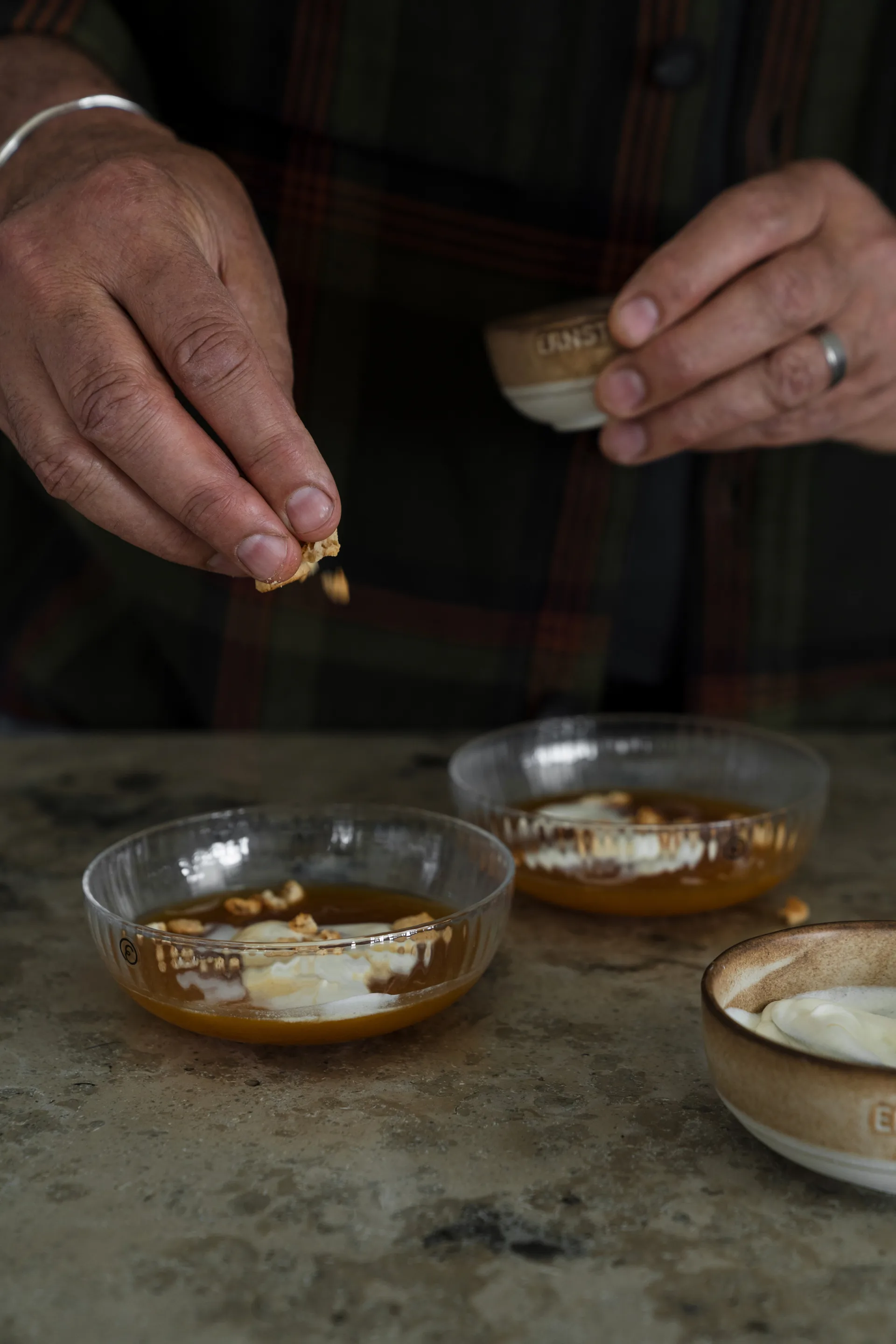Ernst glasskål räfflad Ø13 cm, Klar ERNST