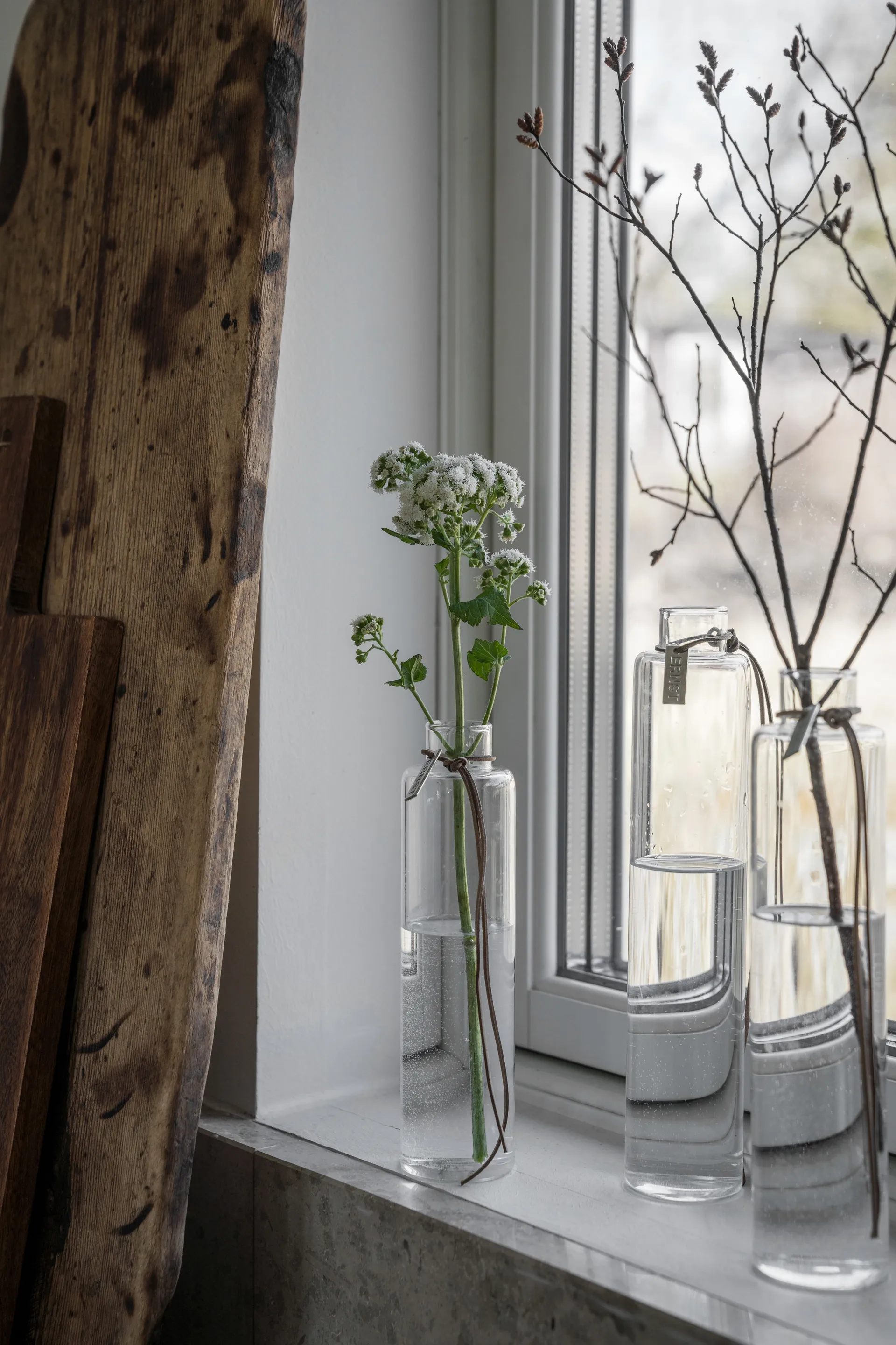 Ernst glasvas Ø5 cm, H 23 cm ERNST