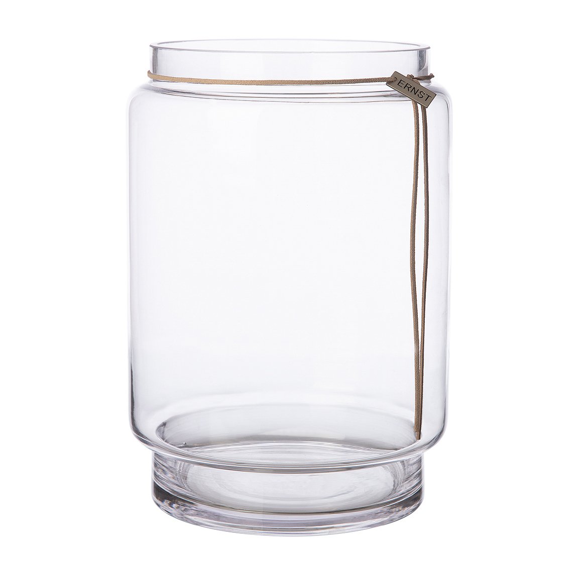 Ernst glasvas cylinder H28 cm Ø19,8 cm Klar | Skandinavisk Design | Vaser | Transparent