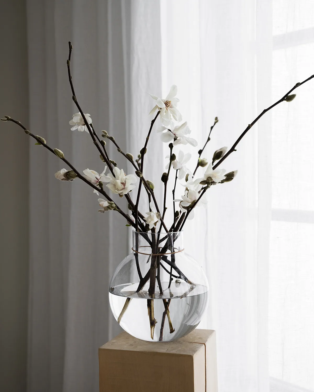 Ernst glasvas H29 cm Ø30 cm, Klar ERNST