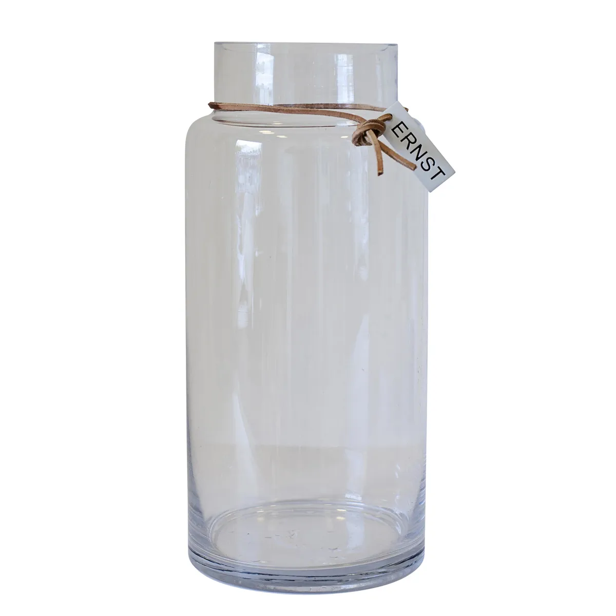 ERNST Ernst glasvas H33 cm Ø 11,5 cm klar