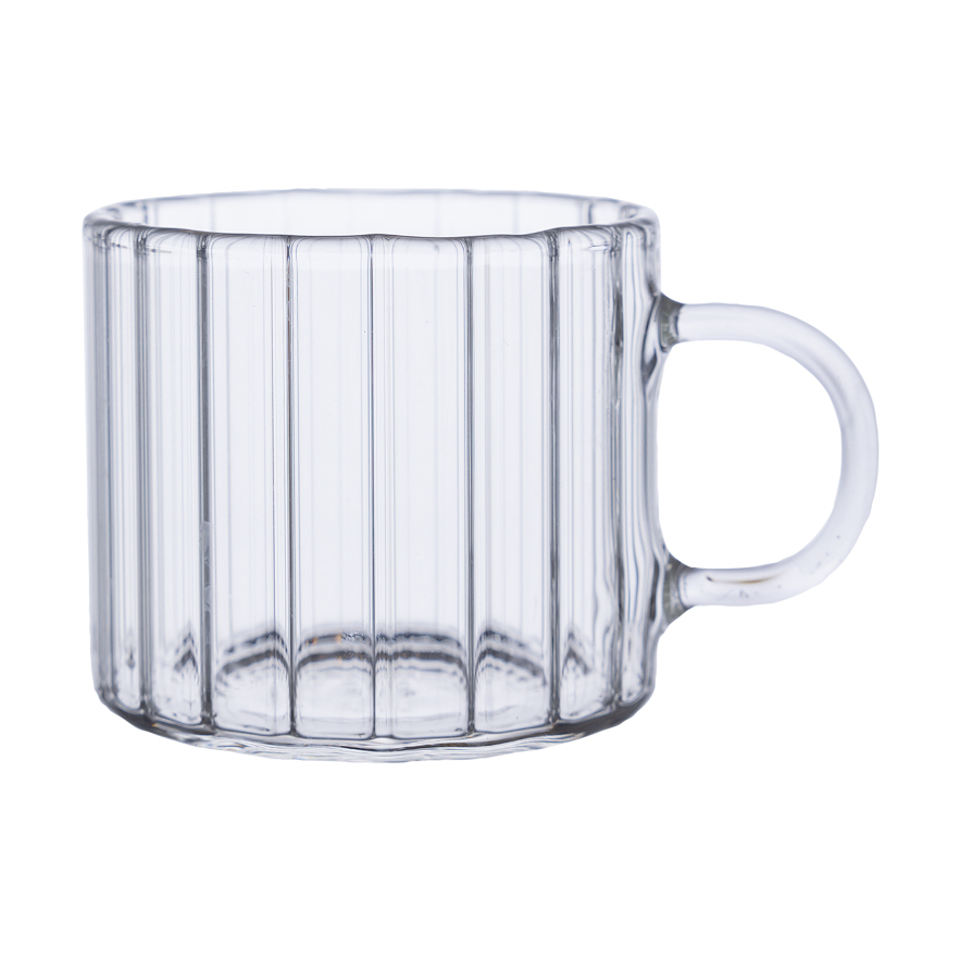Ernst glögglas räfflat 10 cl Klar | Skandinavisk Design | Glöggmuggar | Transparent