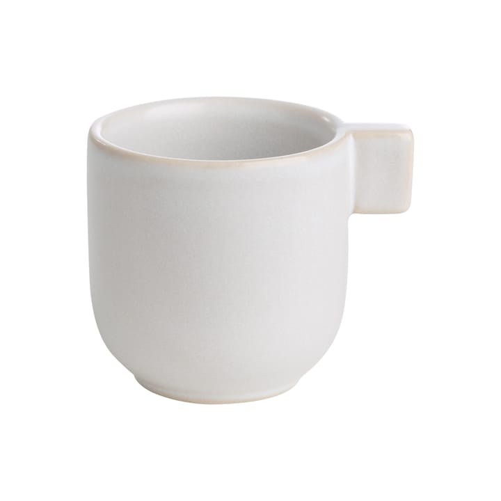 Ernst glöggmugg med öra 6 cm, Vit-sand ERNST