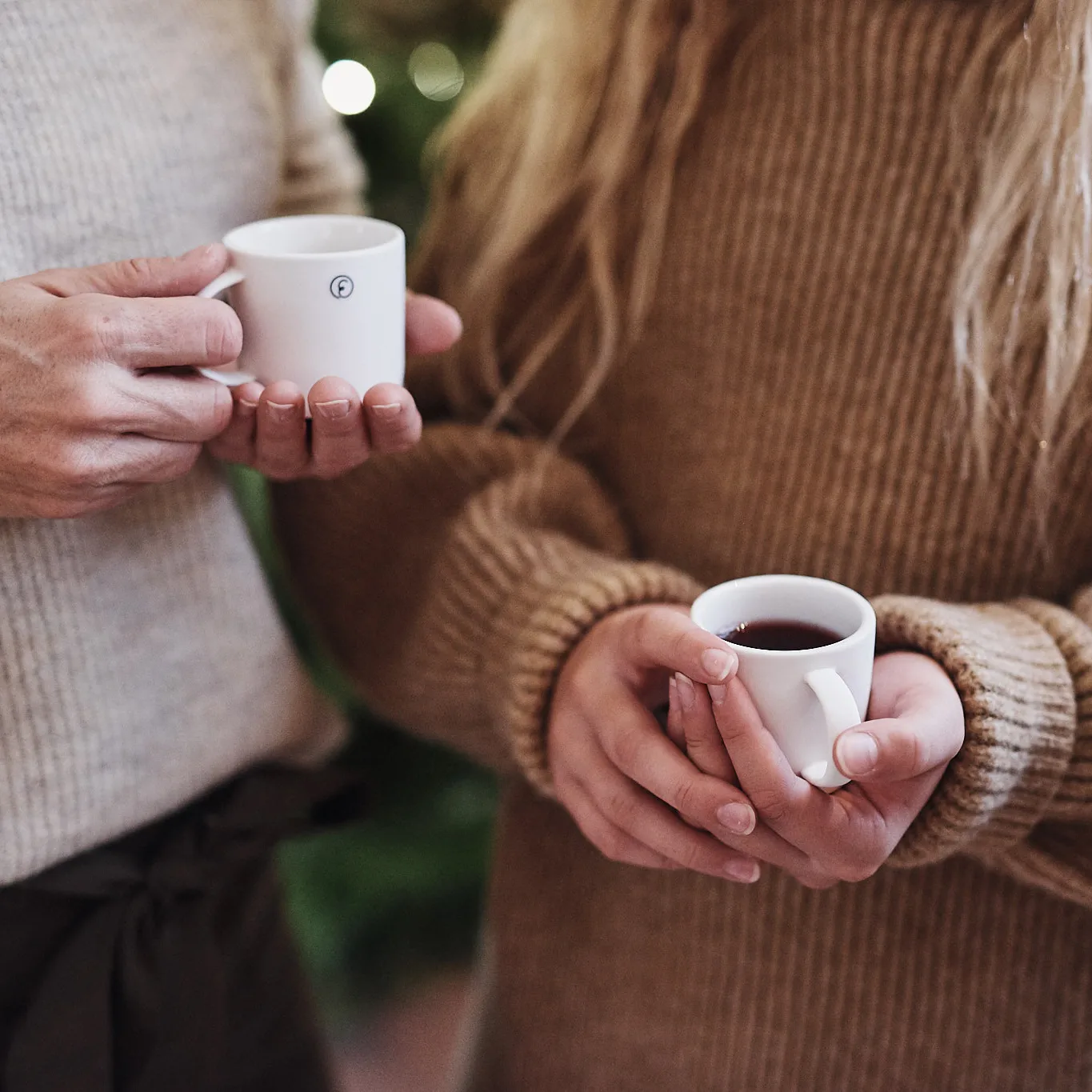 Ernst glöggmugg stengods 10 cl, Vit ERNST