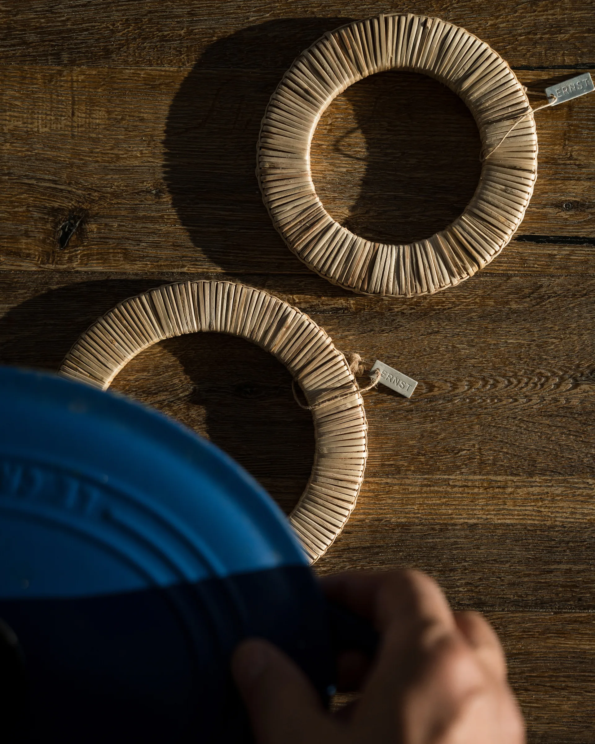 Ernst grytunderlägg Ø15 cm, Natur ERNST