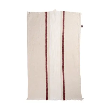 Ernst kökshandduk - Natur-vit-röd, 47x70 cm - ERNST