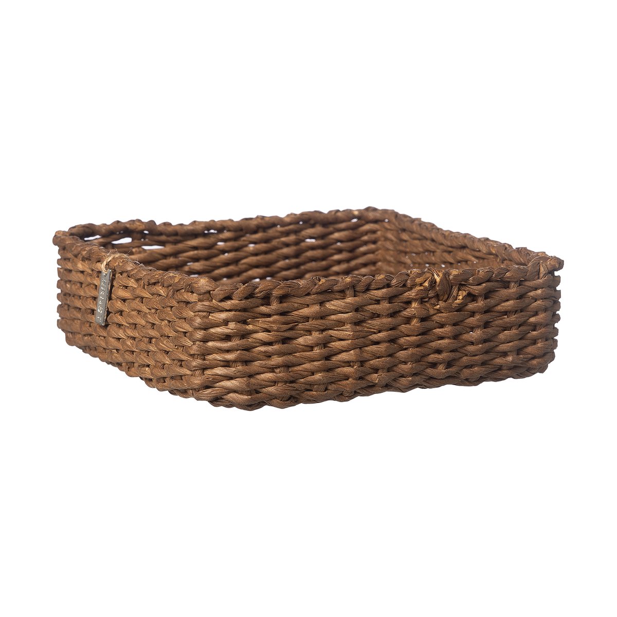 Ernst korg 20x20 cm Mörkbrun | Skandinavisk Design | Förvaringskorgar | Brun