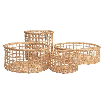 Ernst korg bambu 4-pack - Natur - ERNST