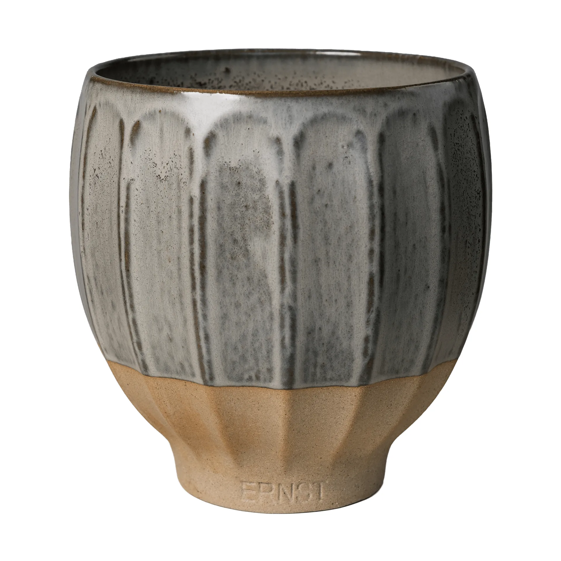 Ernst kruka, Grå-natur, Ø18x18 cm ERNST