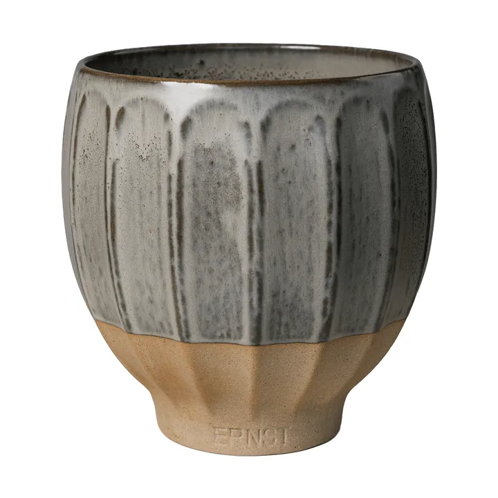 Ernst kruka - Grå-natur, Ø18x18 cm - ERNST