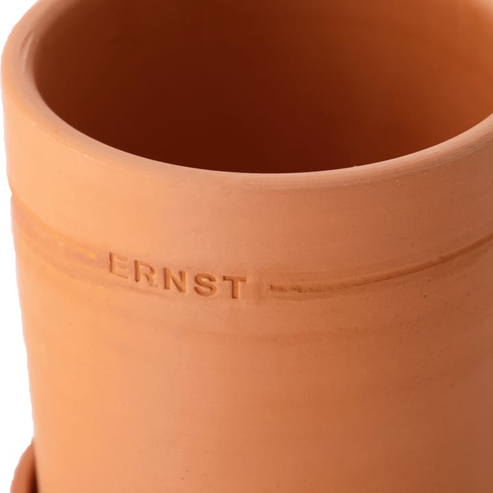 Ernst kruka med fat terrakotta, Ø11 cm ERNST