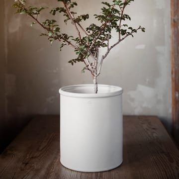 Ernst kruka med kant vit - 20,5 cm - ERNST