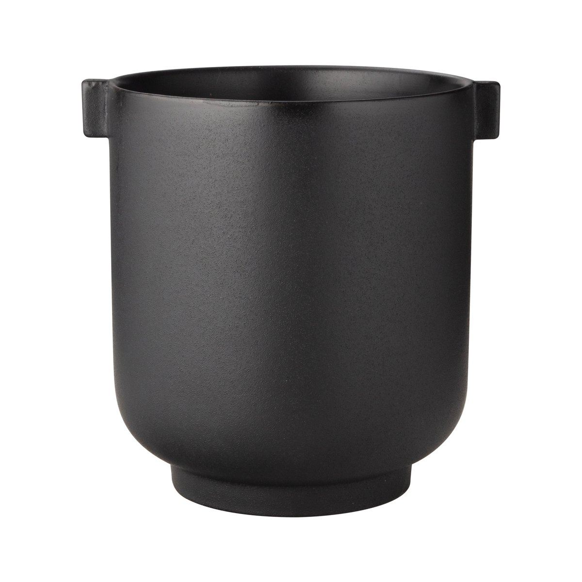 Ernst kruka med öra h22,5 cm Ø19 cm | Skandinavisk Design | Krukor | Svart