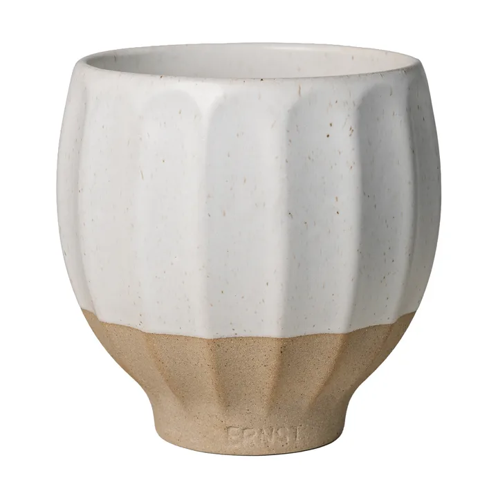 Ernst kruka - Vit-natur, Ø14x14 cm - ERNST