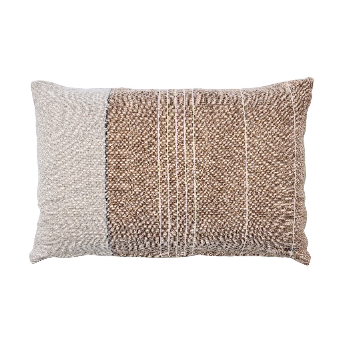 Ernst kuddfodral halvlinne 40x60 cm Kola-natur | Skandinavisk Design | Kuddfodral | Brun