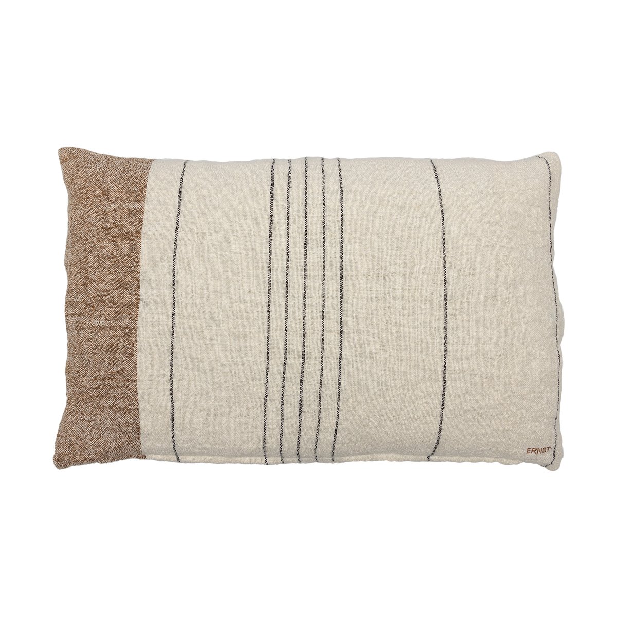Ernst kuddfodral halvlinne 40x60 cm Multi-vit | Skandinavisk Design | Kuddfodral | Multi