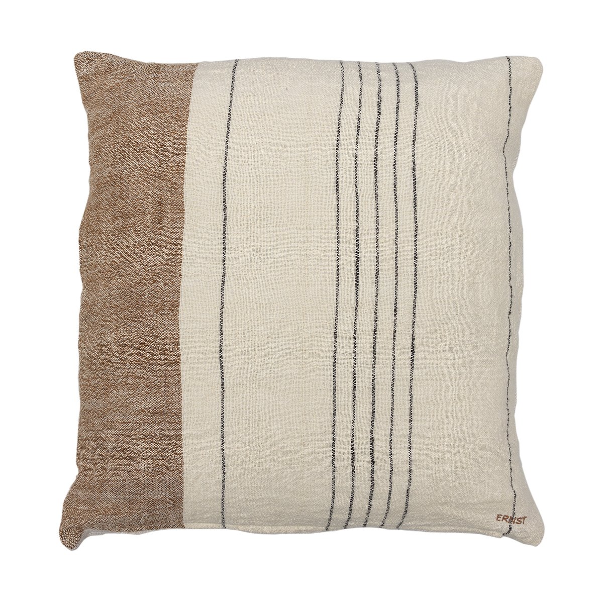 Ernst kuddfodral halvlinne 50x50 cm Multi-vit | Skandinavisk Design | Kuddfodral | Multi