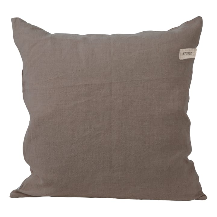 Ernst kuddfodral i linne 48x48 cm - Mullvad - ERNST