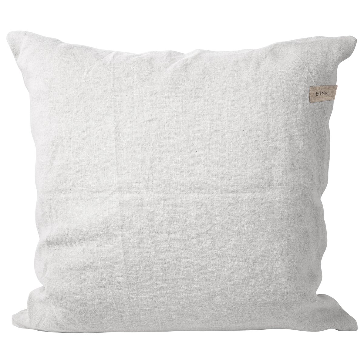 Ernst kuddfodral i linne 48x48 cm Vit | Skandinavisk Design | Kuddfodral | Vit
