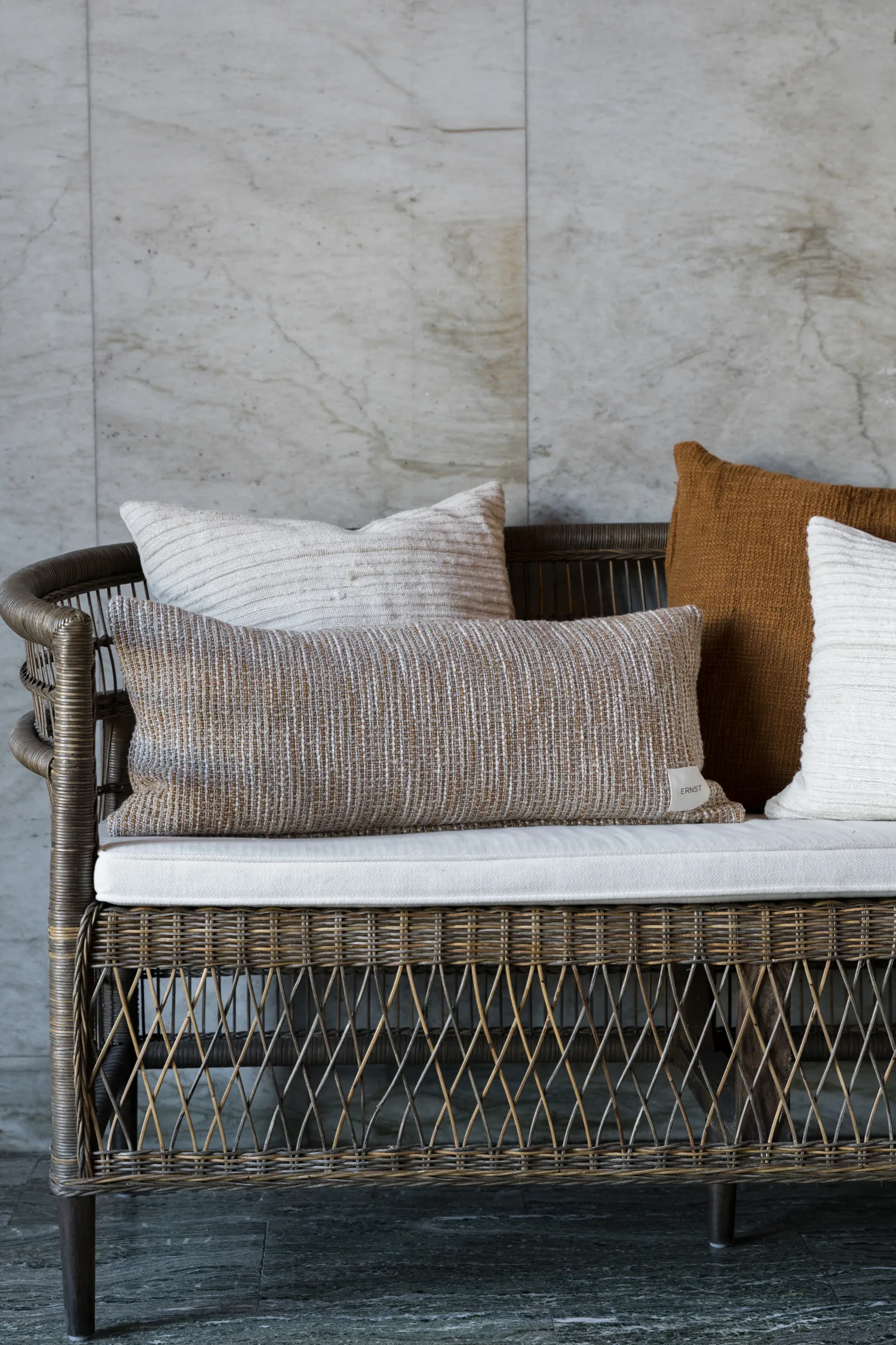 Ernst kuddfodral, Kola-beige, 30x70 cm ERNST