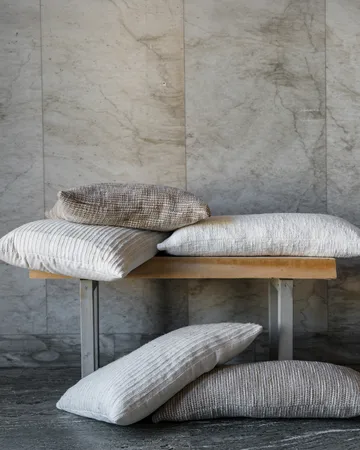 Ernst kuddfodral med struktur - Natur, 50x50 cm - ERNST