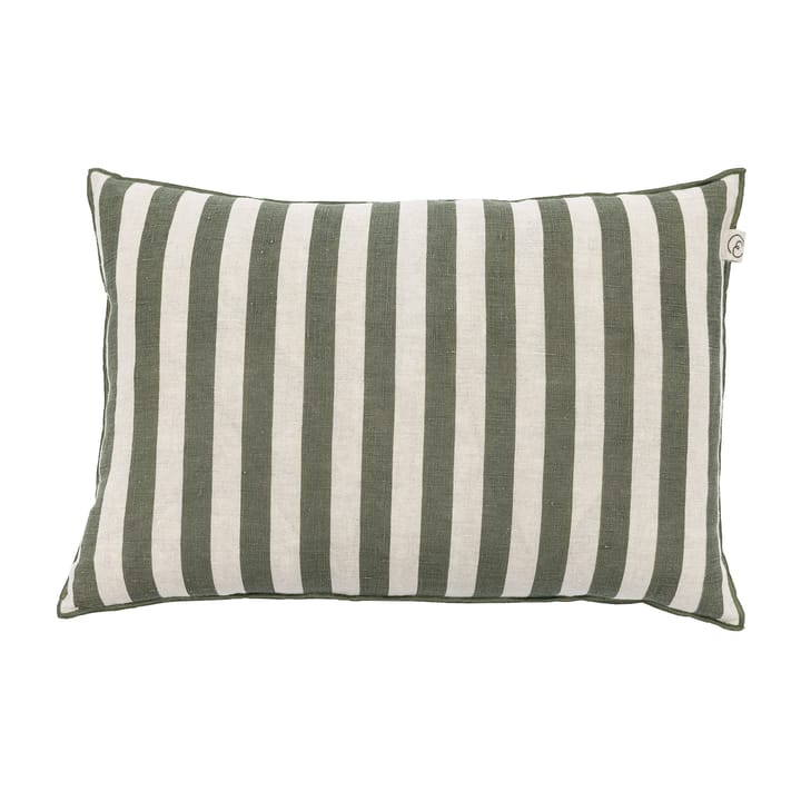 Ernst kuddfodral randigt 40x60 cm - Grön-beige - ERNST