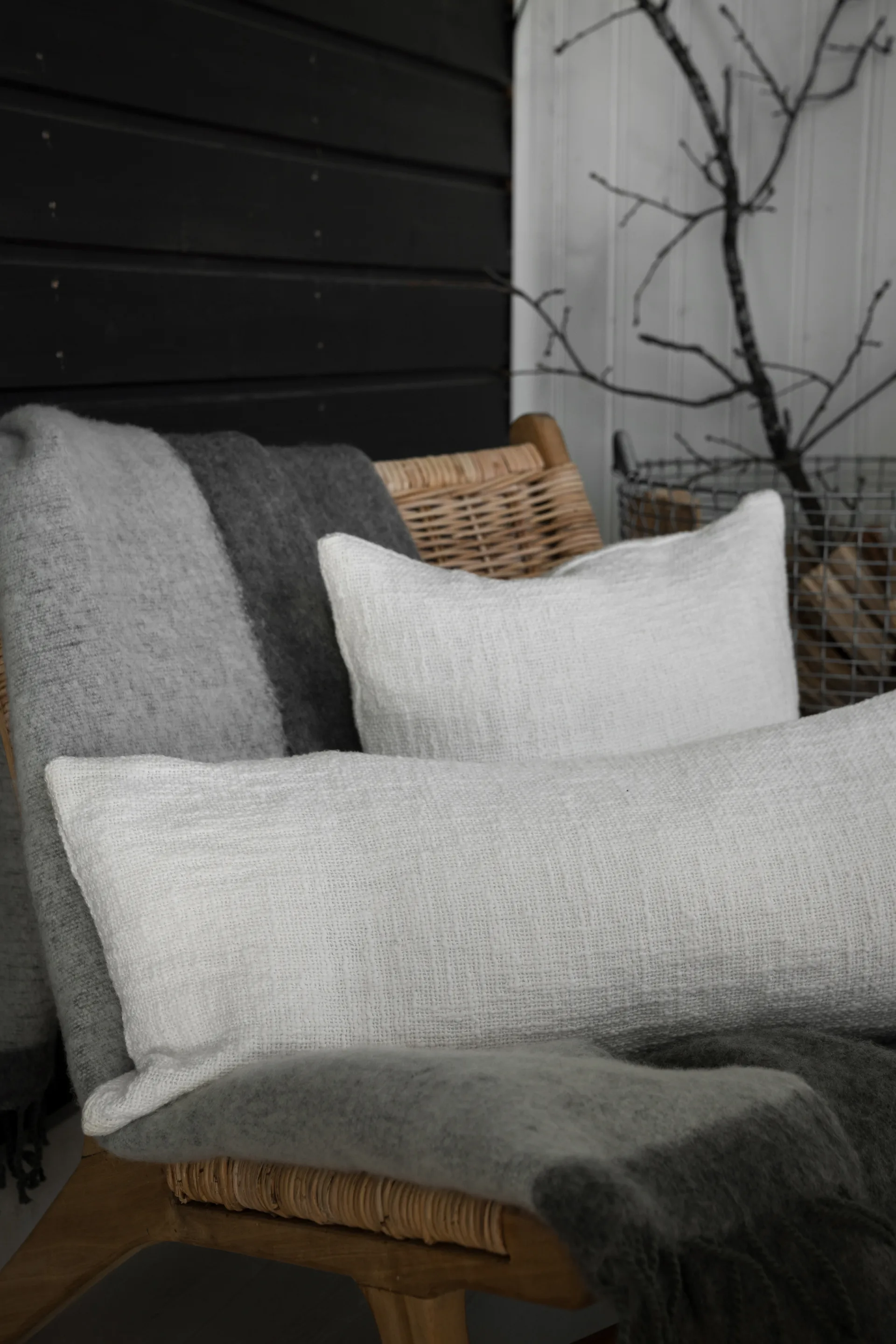 Ernst kuddfodral, Vit, 50x50 cm ERNST