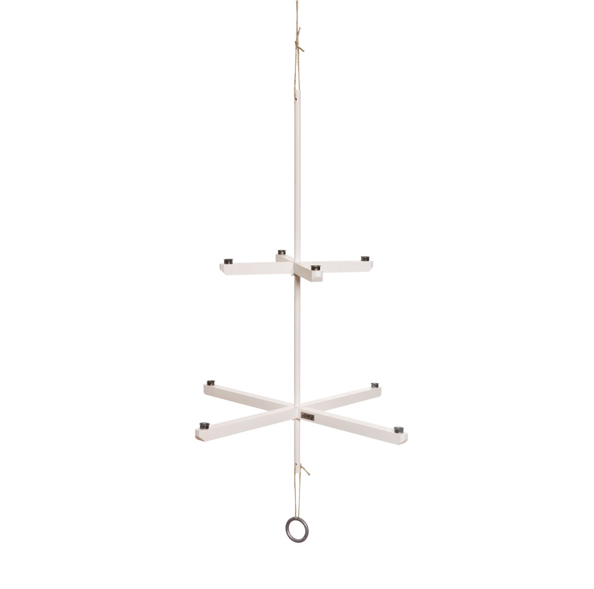 Ernst ljuskrona 96 cm Vit | Skandinavisk Design | Ljusstakar | Vit