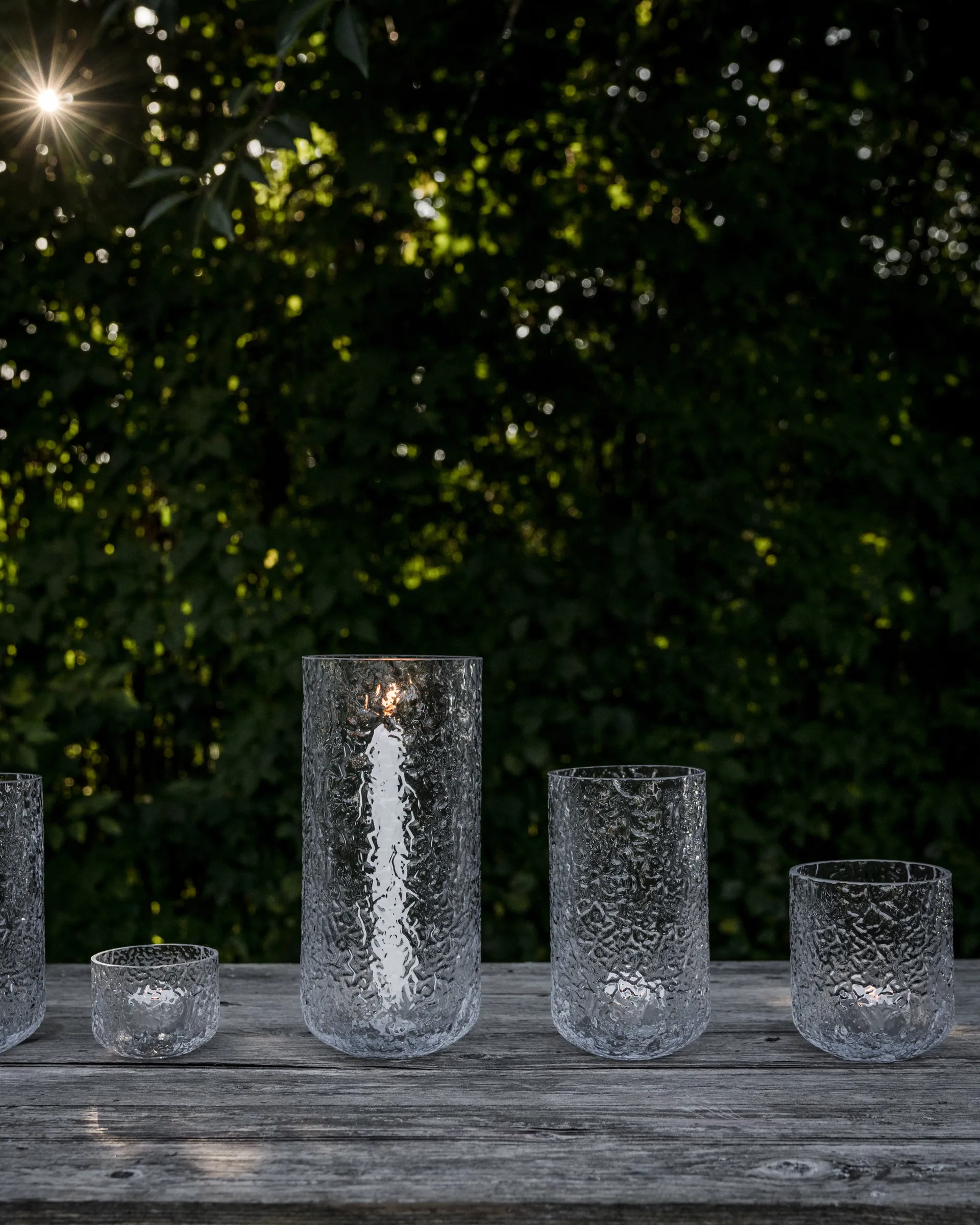 Ernst ljuslykta mönstrad, Ø10x9 cm ERNST