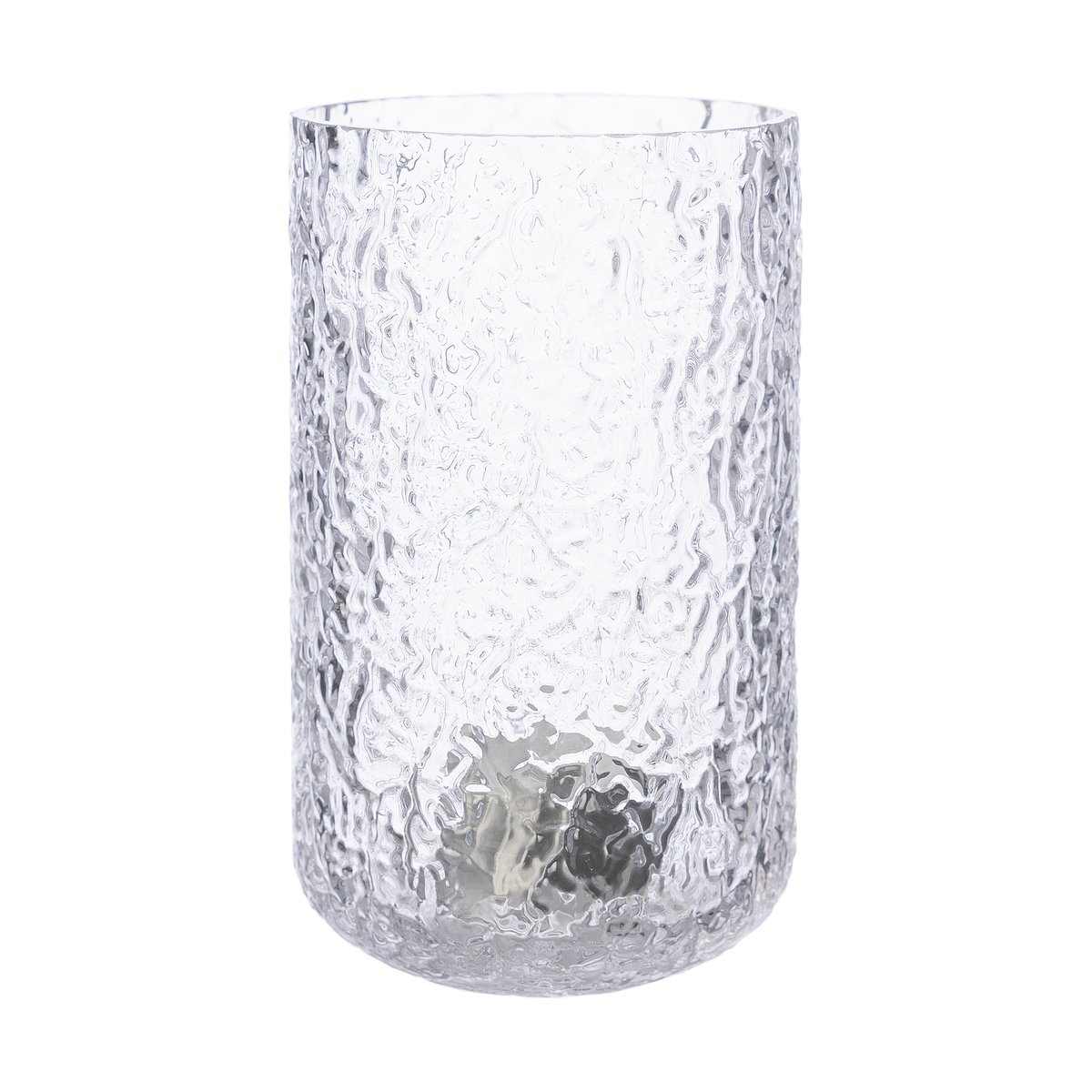 Ernst ljuslykta mönstrad Ø9x15 cm | Skandinavisk Design | Ljuslyktor & Ljusfat | Transparent