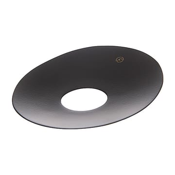 Ernst ljusmanschett Ø8,3 cm 2-pack - Svart - ERNST