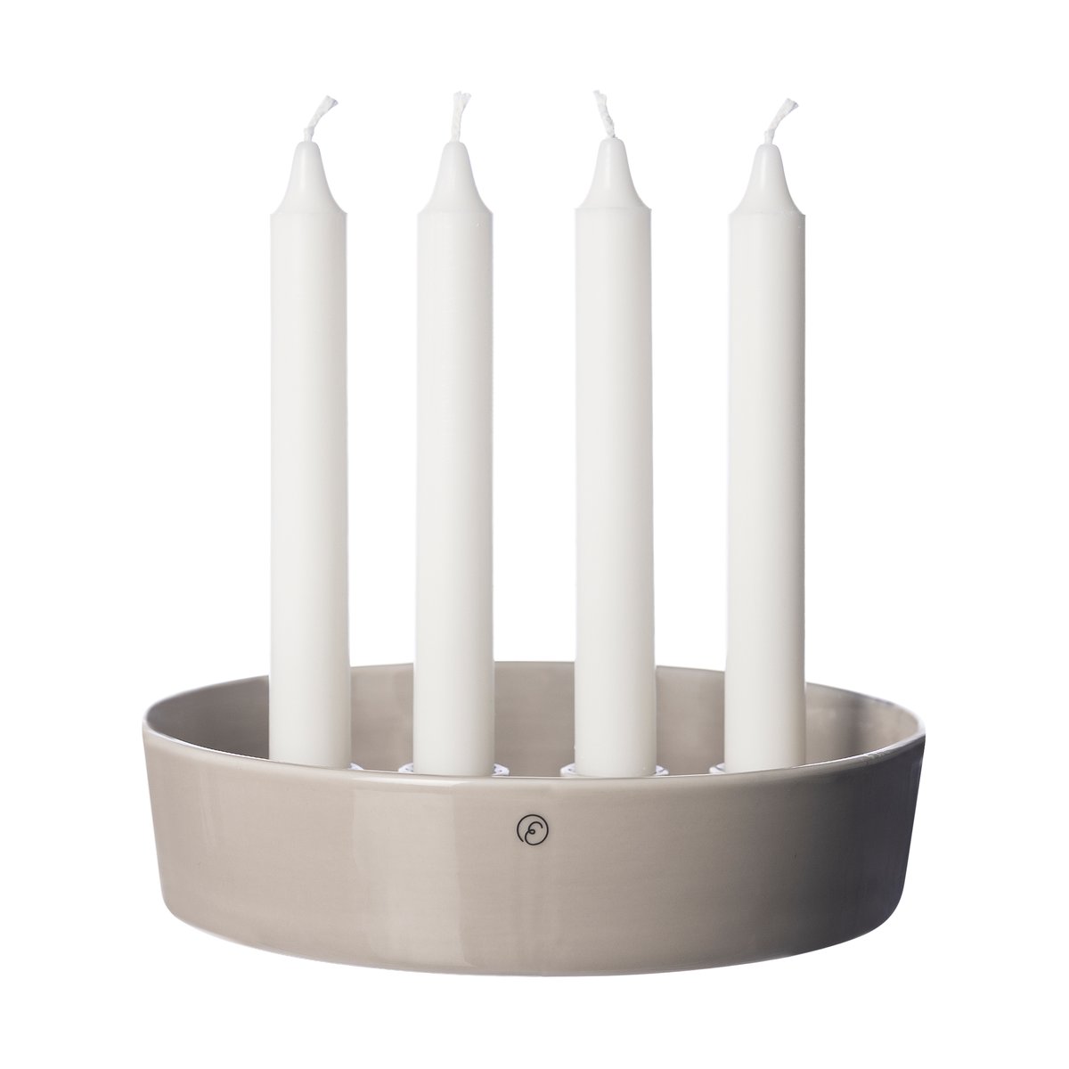 Ernst ljusskål adventsljusstake Ø18 cm Glaserad sand