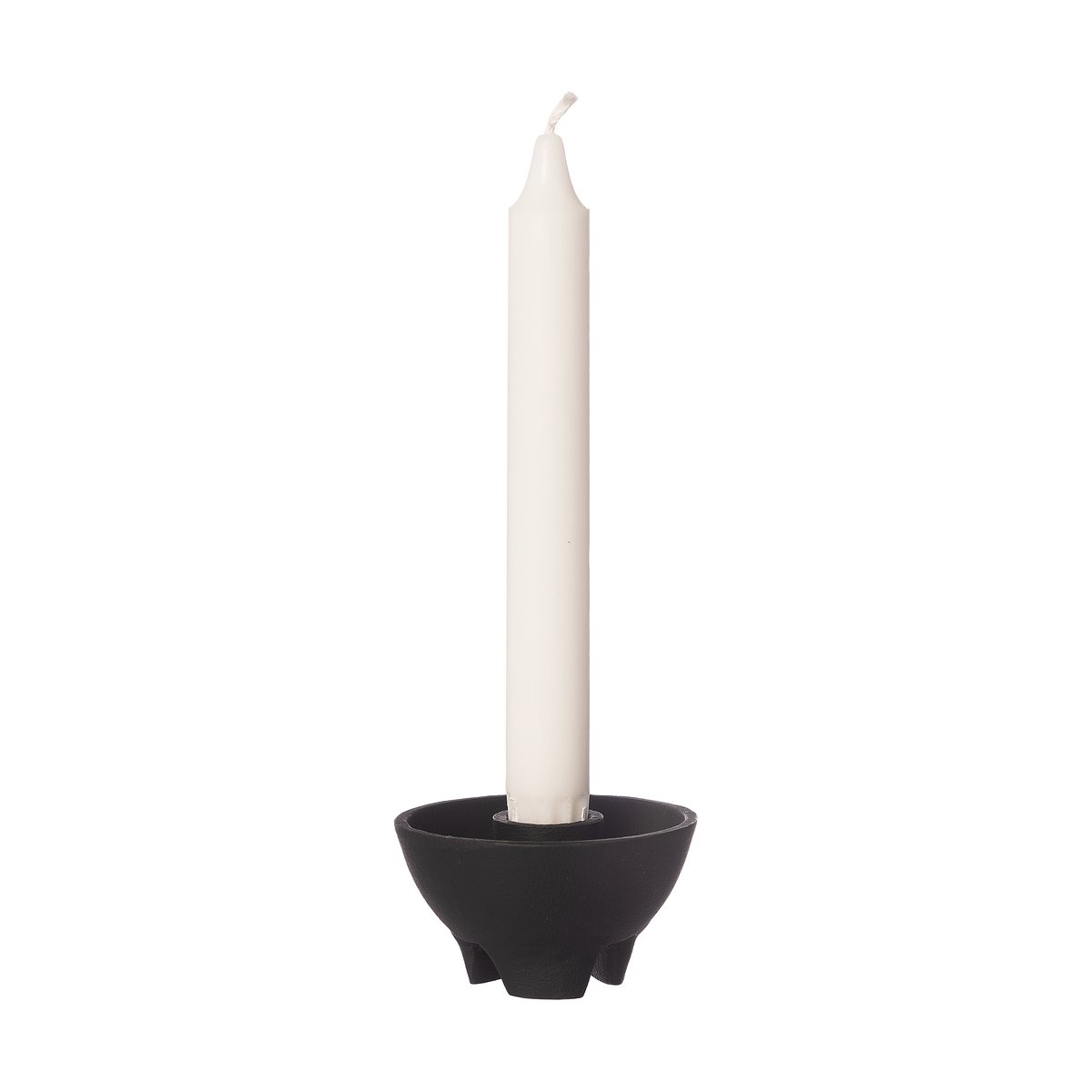 Ernst ljusskål för 1 ljus Ø8 cm Svart | Skandinavisk Design | Ljusstakar | Svart