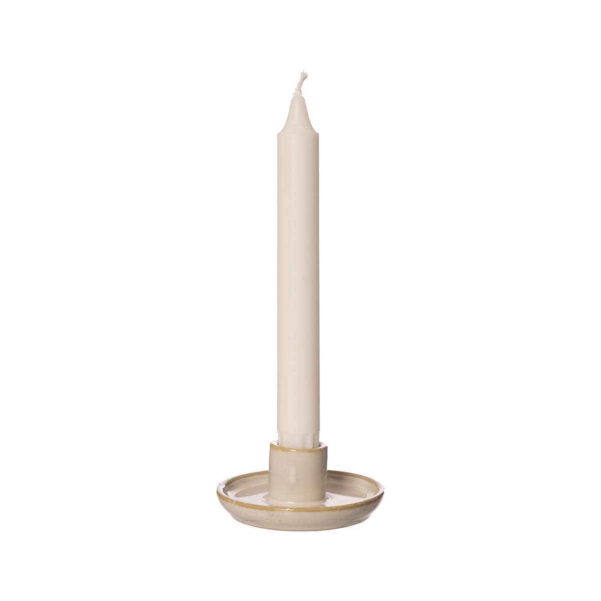 Ernst ljusstake 3,5 cm Beige | Skandinavisk Design | Ljusstakar | Beige