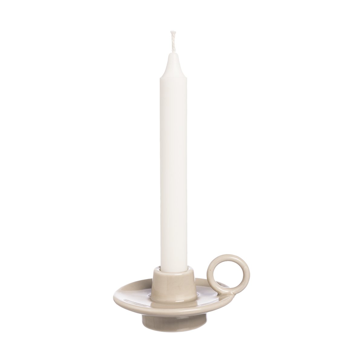 Ernst ljusstake för kronljus Sand | Skandinavisk Design | Ljusstakar | Beige